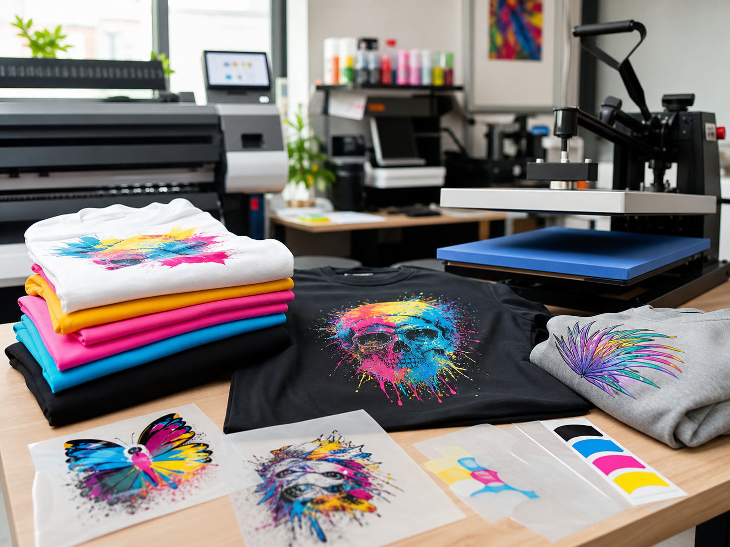 Muestra de Textil y DTF